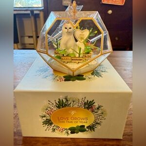 New, Open Box 2023 Fancy Feast Feastivities Cat Ornament, Collectible Limited Ed